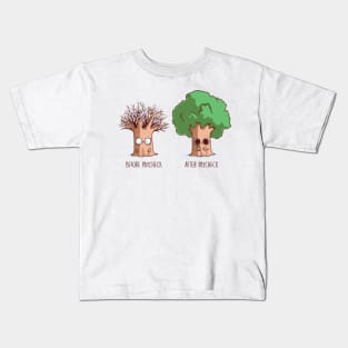 Before and After Paycheck Kids T-Shirt